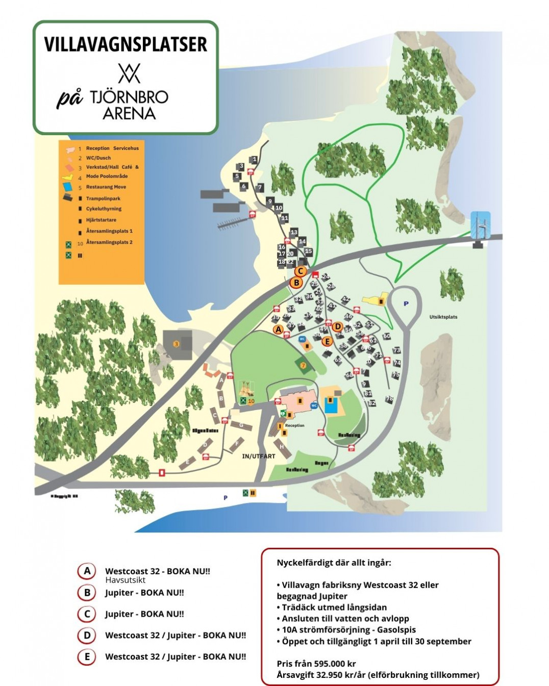 Villavagn, Villavagnsplats, Semesterboende