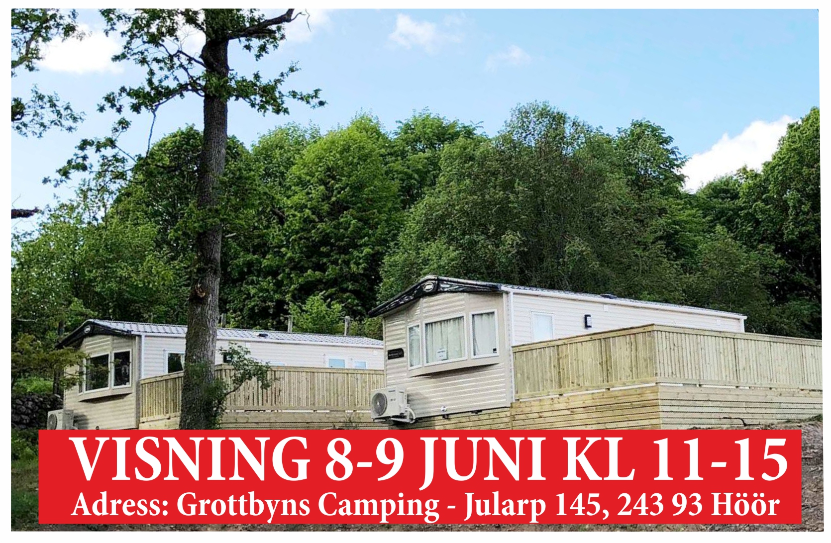 VISNING PÅ BREVIKS CAMPING! 25:e maj kl 12-14G