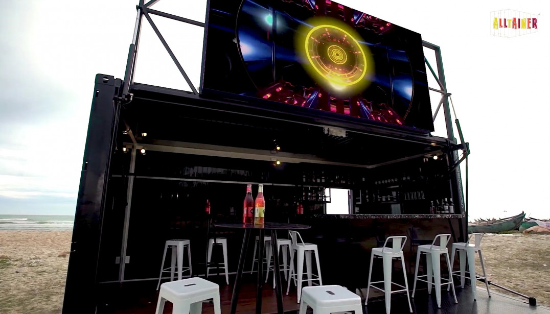 pop-up event container