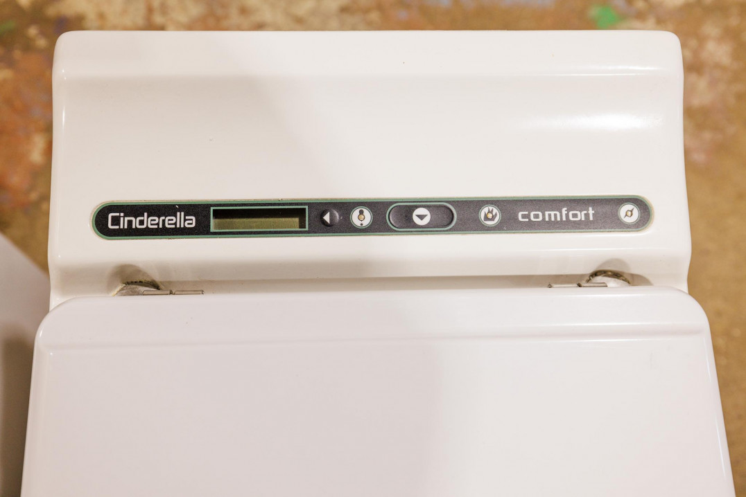 cinderella förbränningstoalett