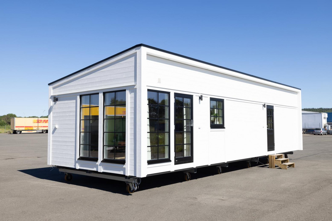 fritidshus, vita huset, svensktillverkad