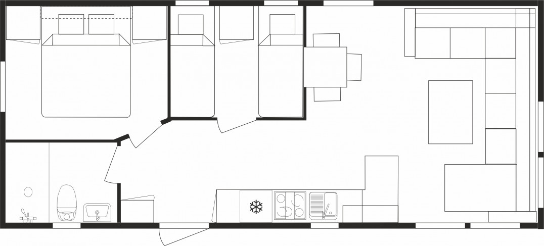 kronocamping. fritidsboende, villavagn